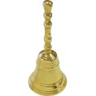 Campanilla de metal polido - 12 cm de altura