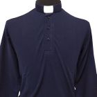 Polo clérigo azul marino M / L