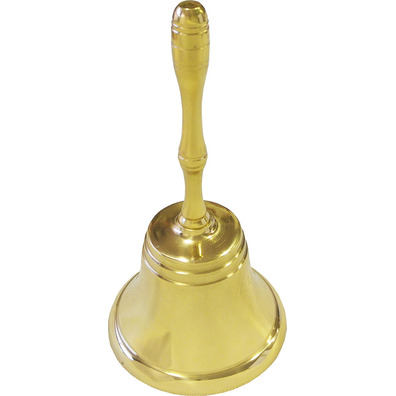 Campanilla de bronze polido