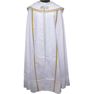 Capa pluvial mariana para sacerdotes