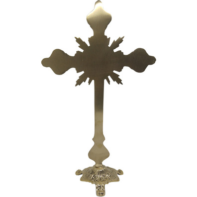 Cruz para mesa de altar com INRI