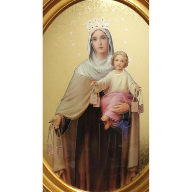 Quadro religioso da Nossa Sehora do Carmo