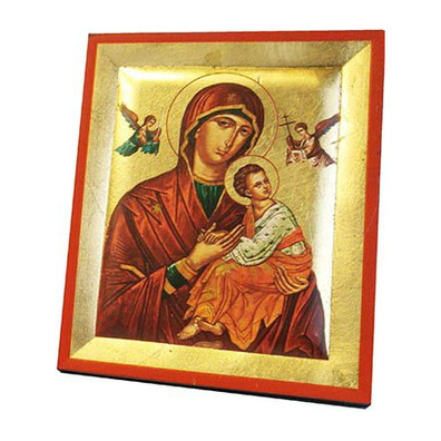 Bizantino Icon Perpetual Socorro | 13 x 10,5 cm.