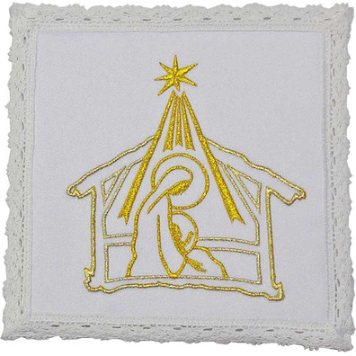 Altar Roupa de cama (mediante cálice pall Bordados de Natal