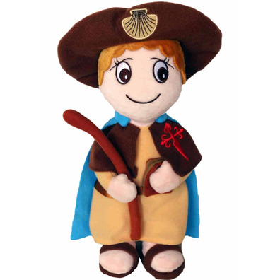 "Mi Santiago Peregrino" lembrança plush