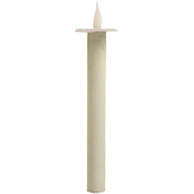 Trocar pilhas para velas de 5 cm