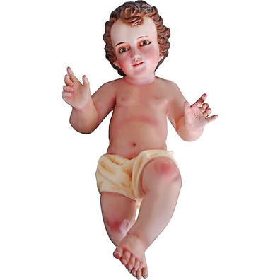 Talla de madeira Menino Jesus | 30 cm.