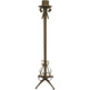 Candelabro de pé | Ferro forjado dourado