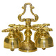 Carrilhão de bronze com quatro campanilhas