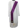 Estola de diácono de Iglesia Católica morado  